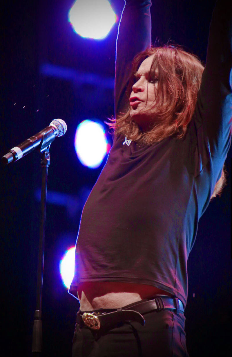 Ozzy Osbourne, vocalista do Black Sabbath.