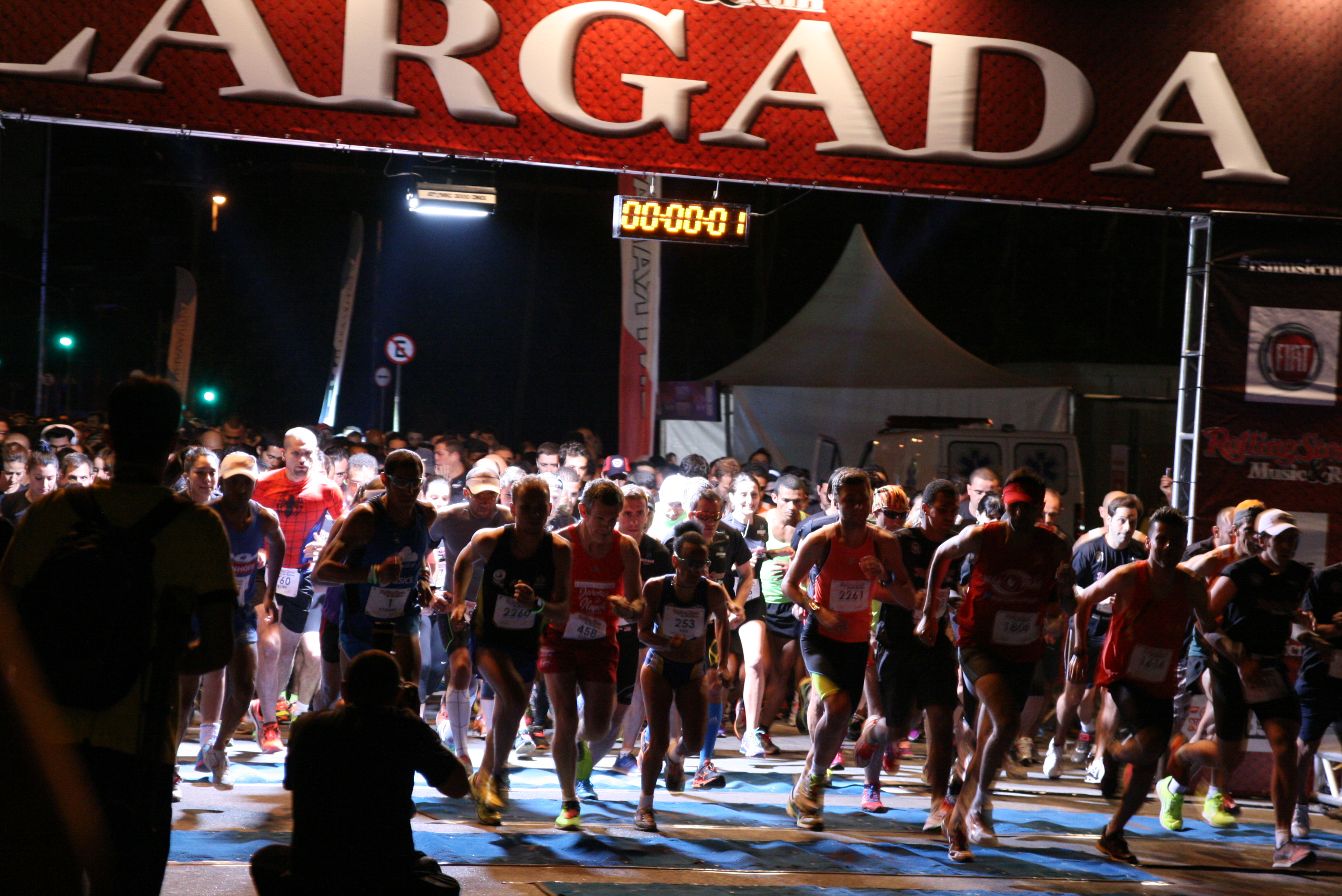 Corrida Music & Run largada