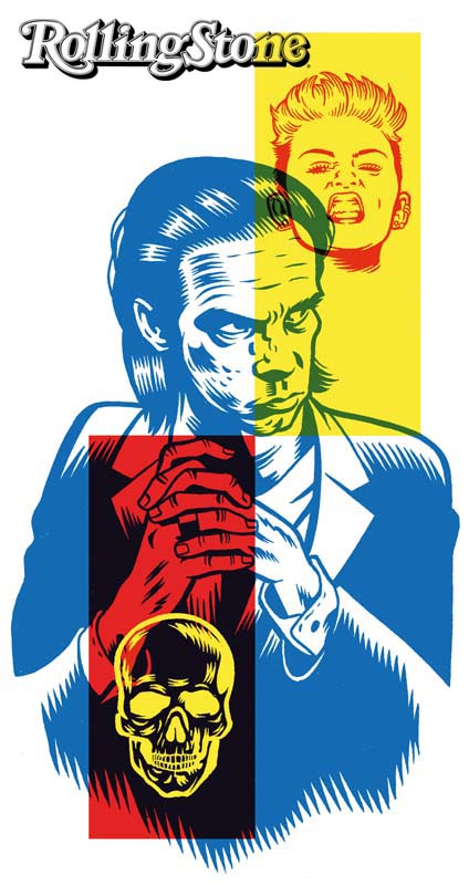 Nick Cave e Miley Cyrus.