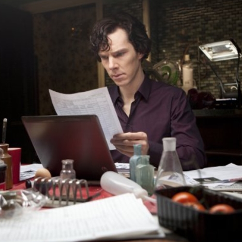 Benedict Cumberbatch em Sherlock