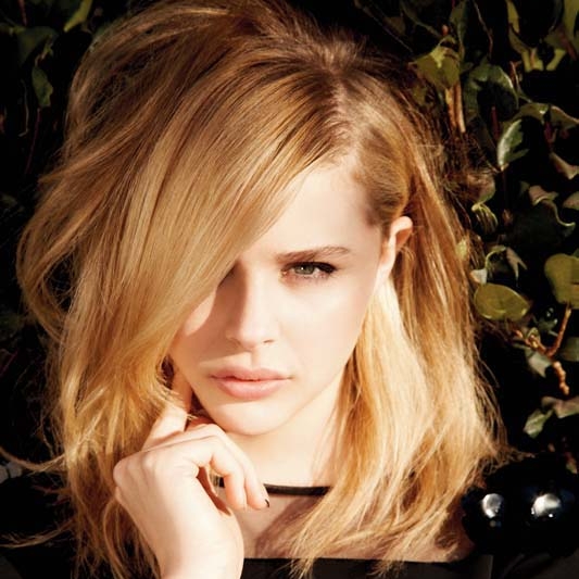 Decidida    Chloë sempre quis ser atriz, mesmo quando ainda não sabia o que era a profissão