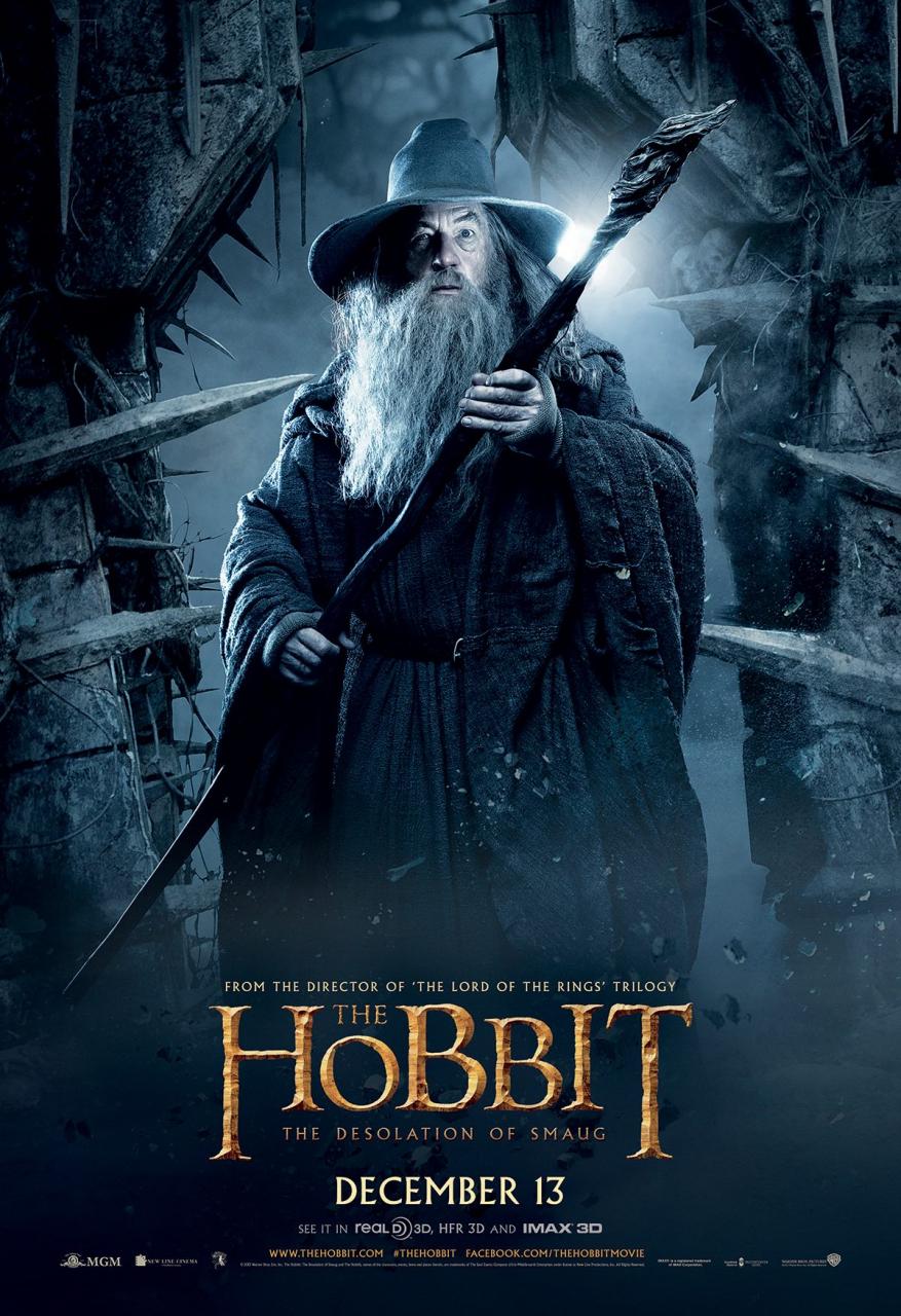 O Hobbit - A Desolação de Smaug - Gandalf