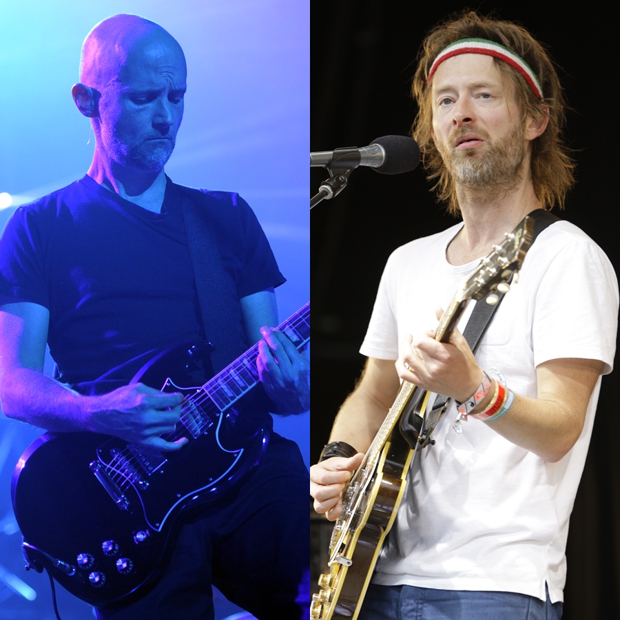 Moby e Thom Yorke