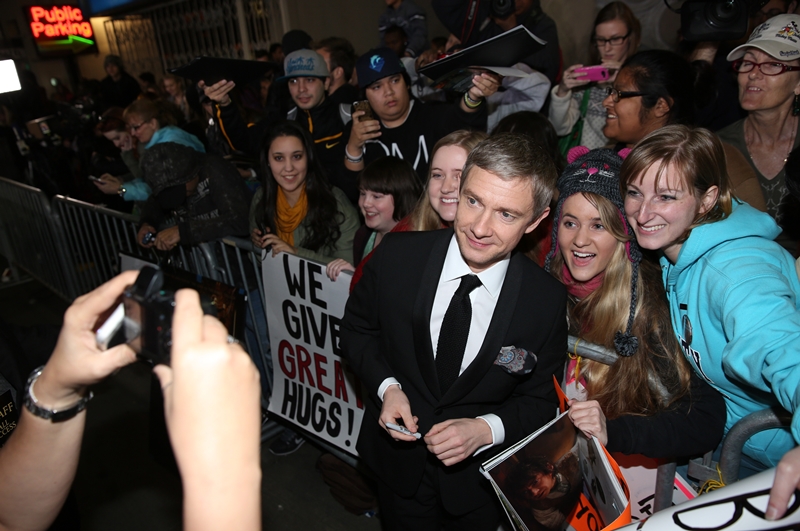 O Hobbit - Pré-estreia - Martin Freeman