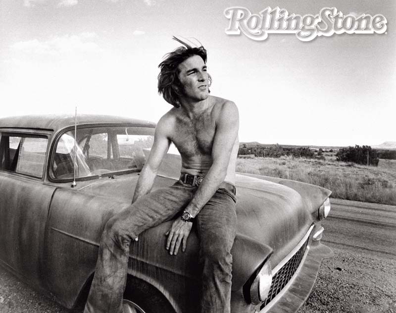 NO CINEMA  Dennis Wilson em 1971, durante as filmagens de Corrida sem Fim