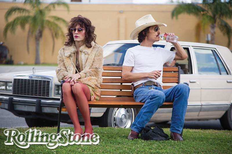 OPOSTOS  Leto (à esq.) e Matthew McConaughey, protagonistas de Dallas Buyers Club