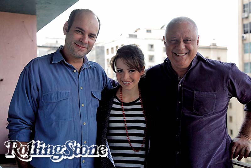 TRIO SOBRENATURAL  Descartes, Sandy e Fagundes nos bastidores de Quando Eu Era Vivo