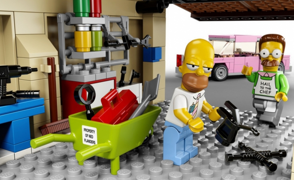 Os Simpsons - Homer e Flanders