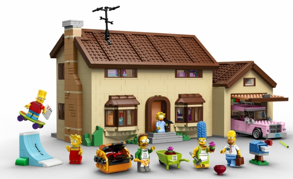 Os Simpsons - Lego - Casa completa 3