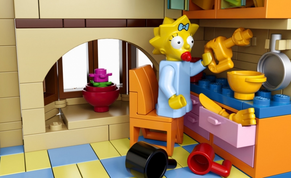 Os Simpsons - Lego - Maggie