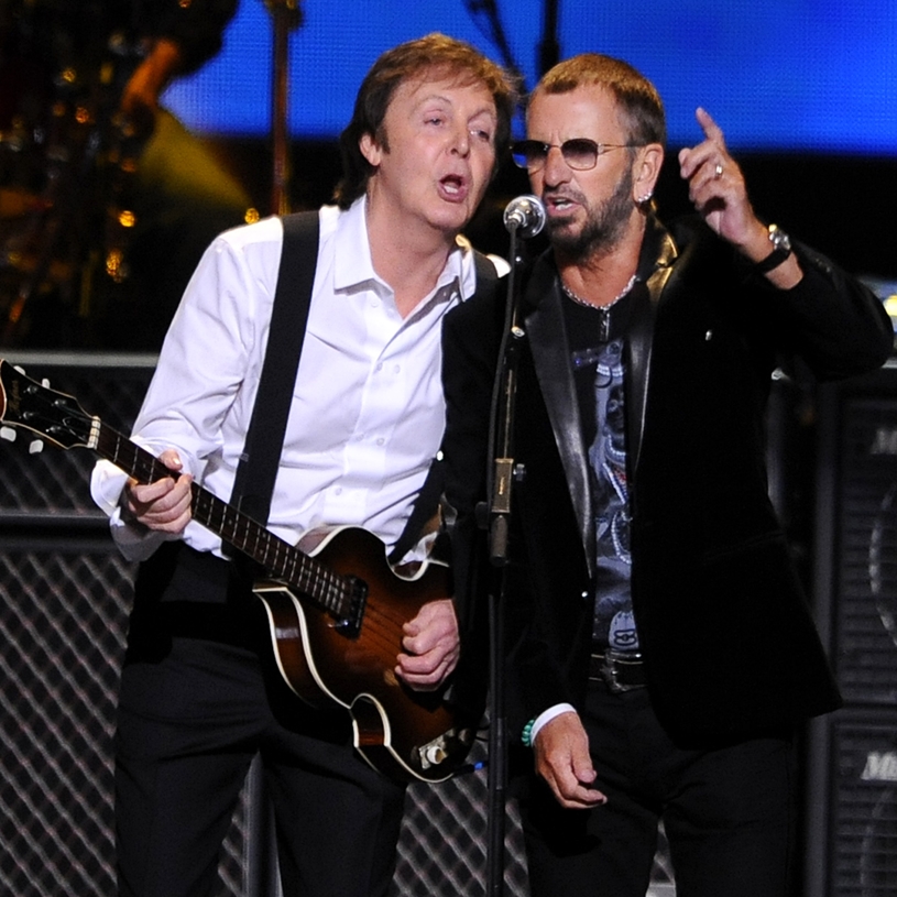 Paul McCartney e Ringo Starr