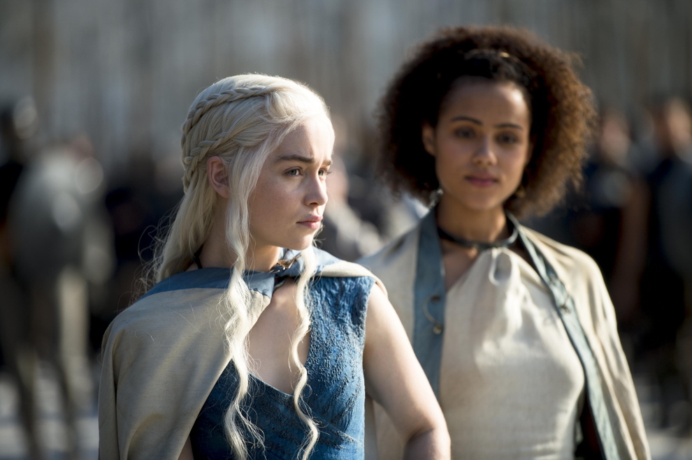 Daenerys Targaryen e Missandei