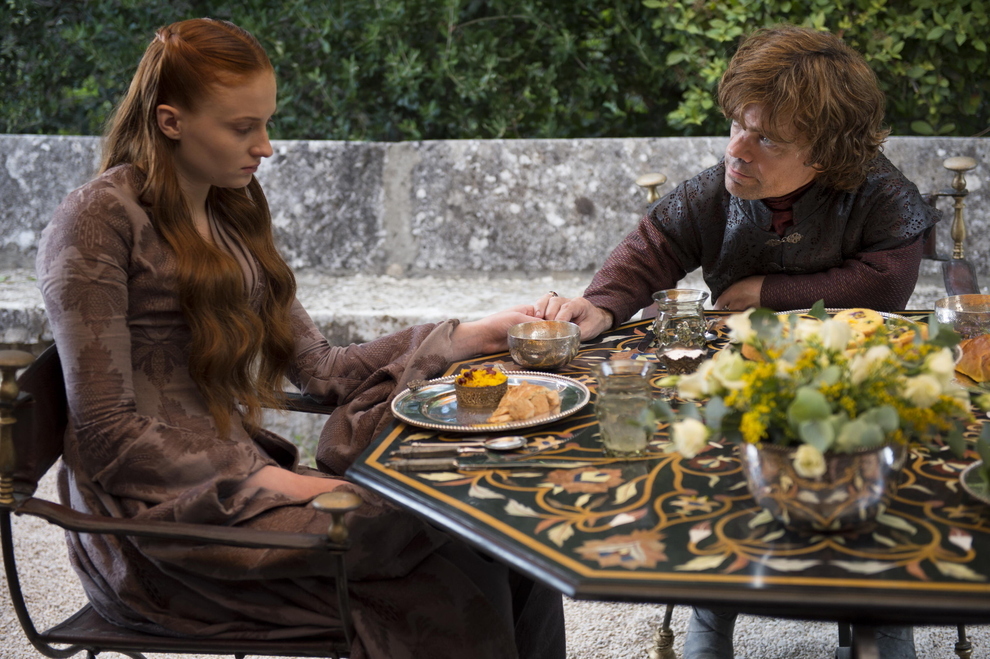 Sansa Stark e Tyrion Lannister