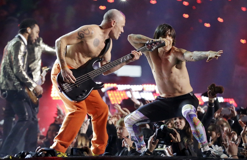Red Hot Chili Peppers no Super Bowl