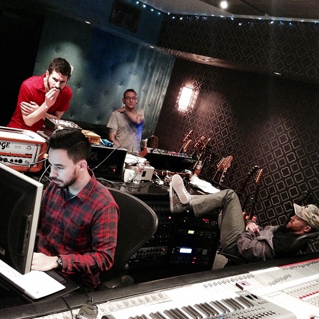 Linkin Park em estúdio