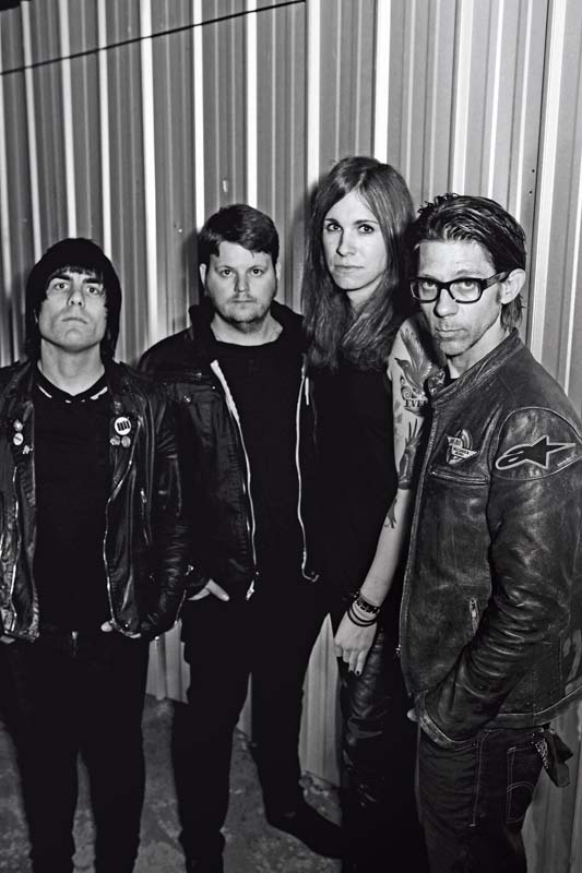 DE VOLTA  Johansson, Bowman, Grace e Willard (da esq. para a dir.) em Los Angeles