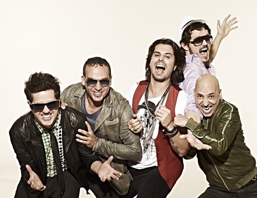 Jota Quest divulgação turnê Funky Funky Boom Boom
