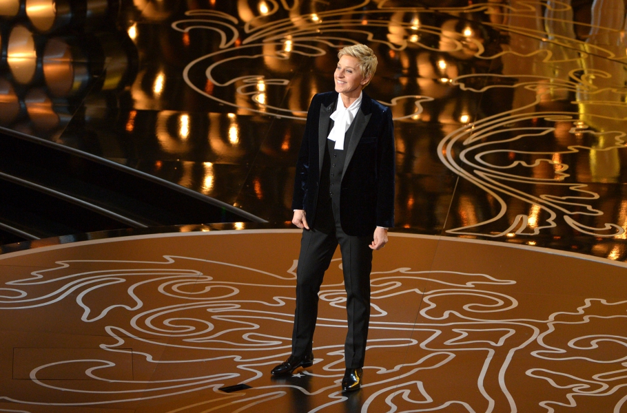 Ellen DeGeneres, a apresentadora do Oscar 2014