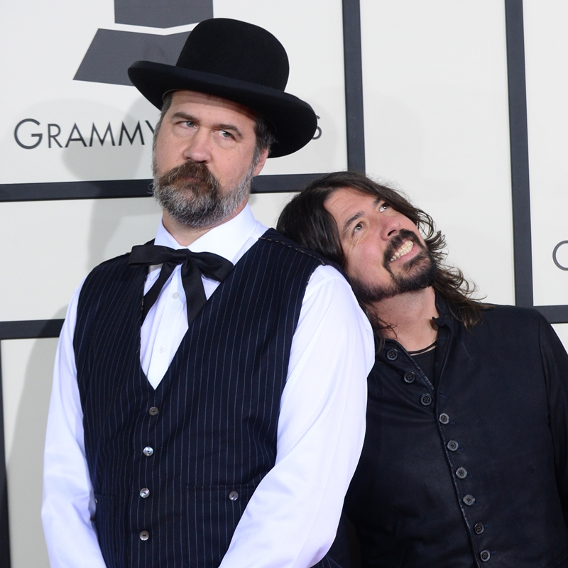 Krist Novoselic e Dave Grohl