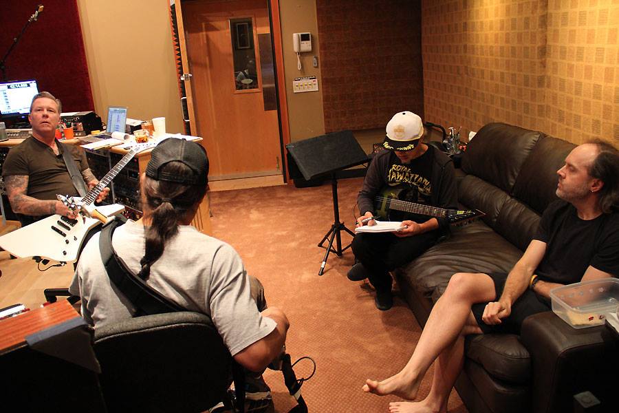 Metallica - bastidores