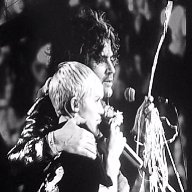 Miley Cyrus e Wayne Coyne