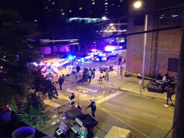 SXSW - atropelamento