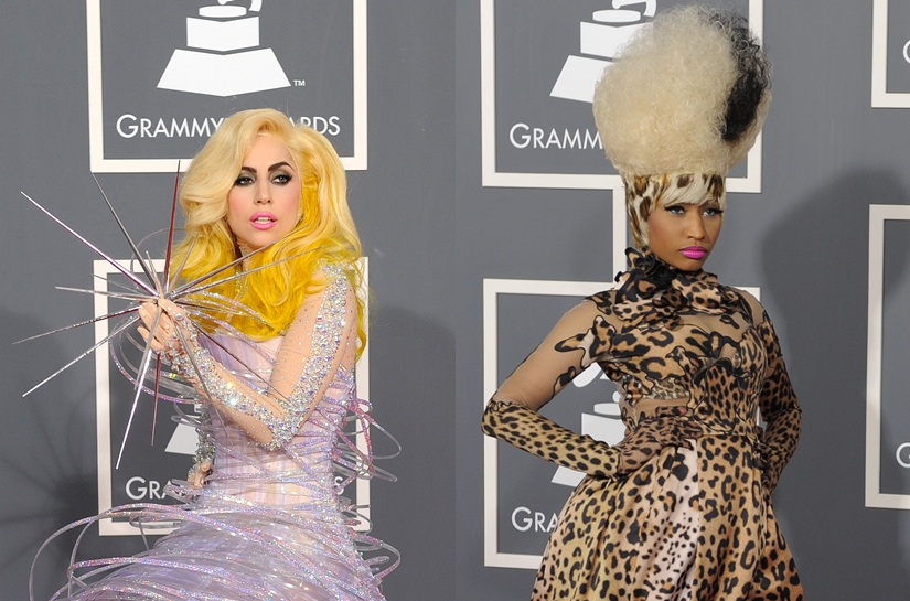 Galeria - Cabelos da Música - Nicki Minaj e Lady Gaga