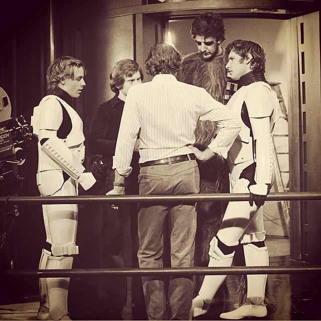 Galeria - Instagram - Star Wars - Mark Hamill e Harrison Ford