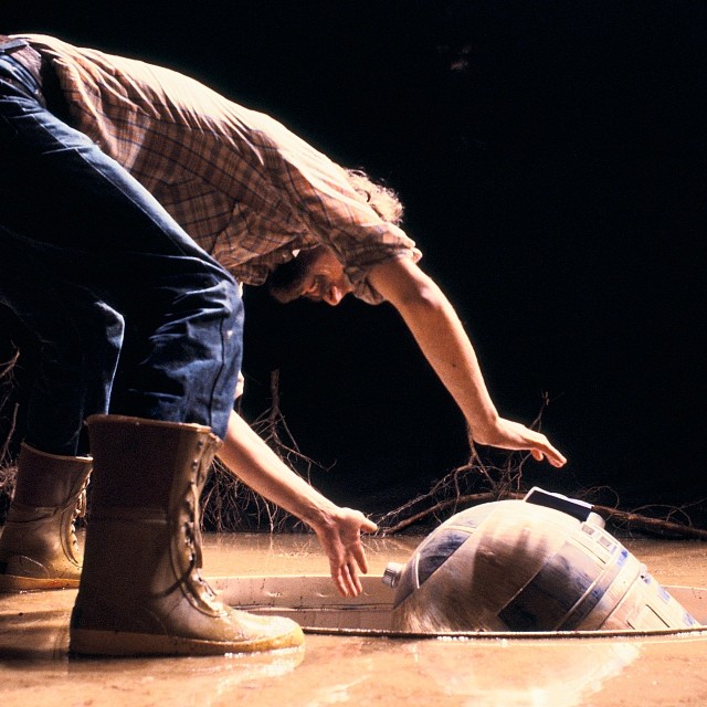 Galeria - Instagram - Star Wars - R2D2 em Dagobah