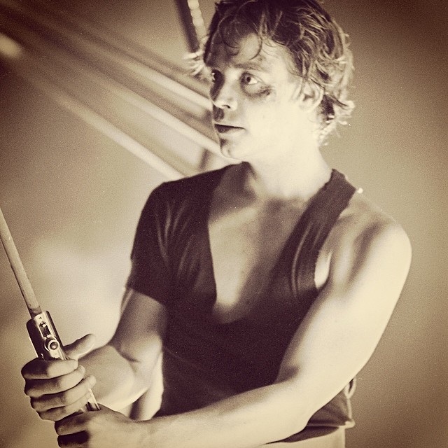 Galeria - Instagram - Star Wars - Mark Hamil treinando