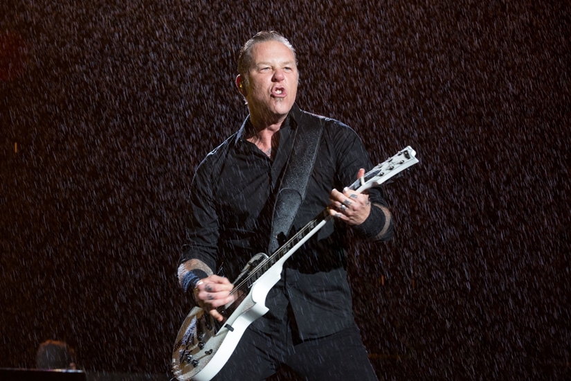 Metallica em SP, durante o show da turnê By Request