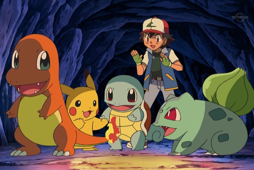 Galeria - Figurinos dos desenhos - Pokemon