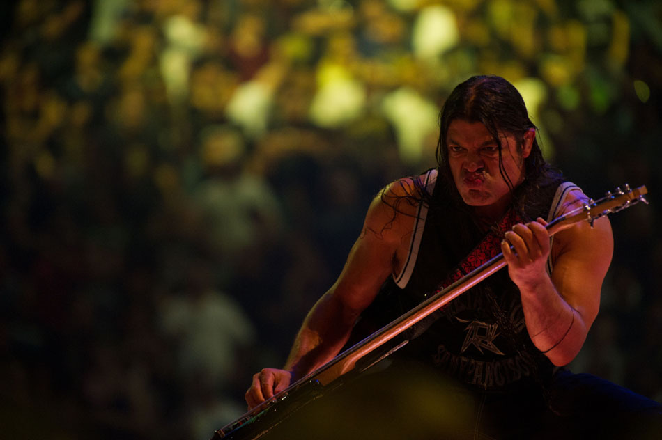 Robert Trujillo no show de Through the Never