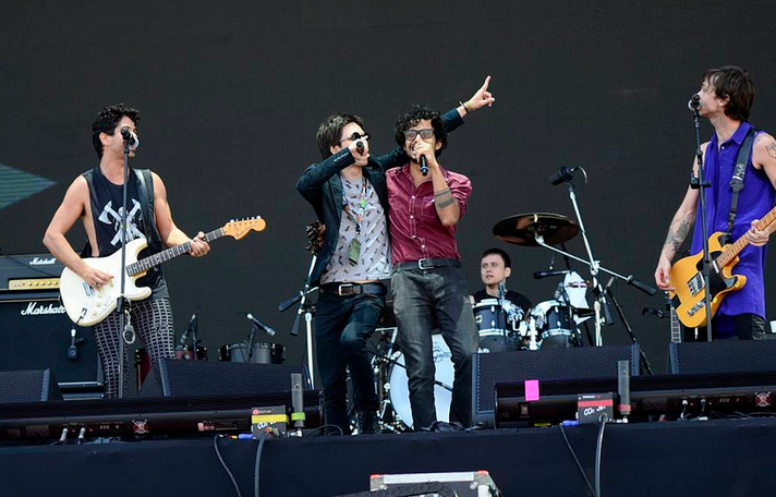 Vespas Mandarinas no Lollapalooza 2014