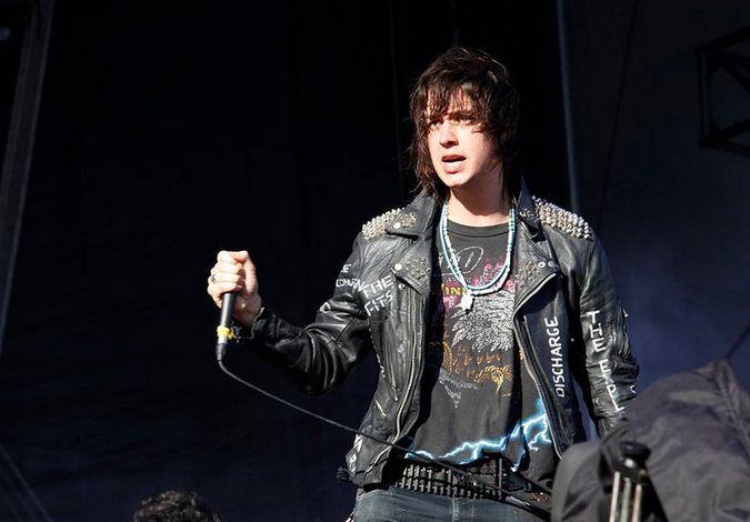 Julian Casablancas se apresentou com a banda The Voidz no festival Lollapalooza Brasil