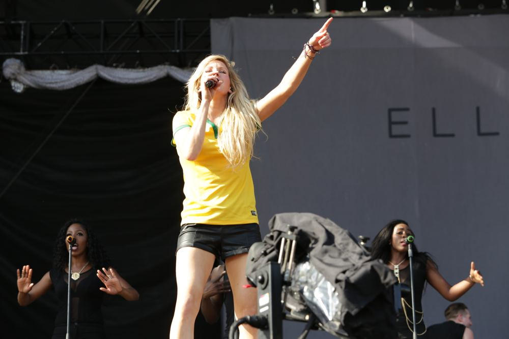 Ellie Goulding no Lollapalooza 2014