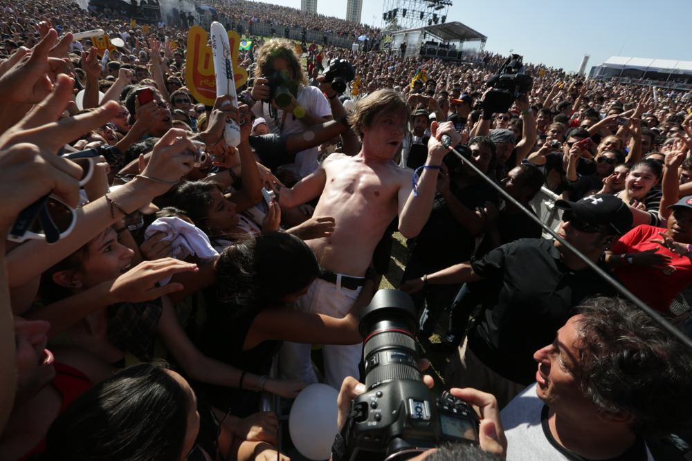 Cage The Elephant no Lollapalooza 2014