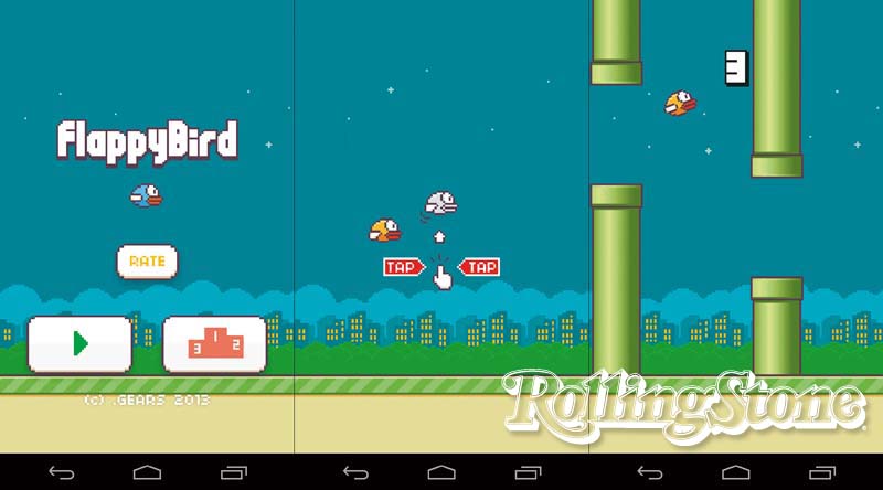 IRRITANTE Imagem de Flappy Bird, o jogo para celular mais comentado e copiado da atualidade