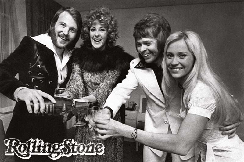 CELEBRADOS (Da esq. para a dir.) Benny Andersson, Anni-Frid Lyngstad, Björn Ulvaeus e Agnetha Fältskog