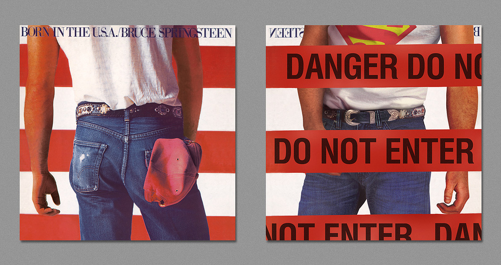 Galeria - Capas Invertidas - Born in the usa