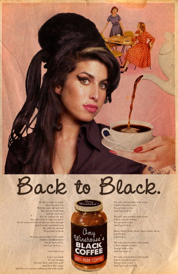 Galeria - propagandas vintage - Amy Winehouse
