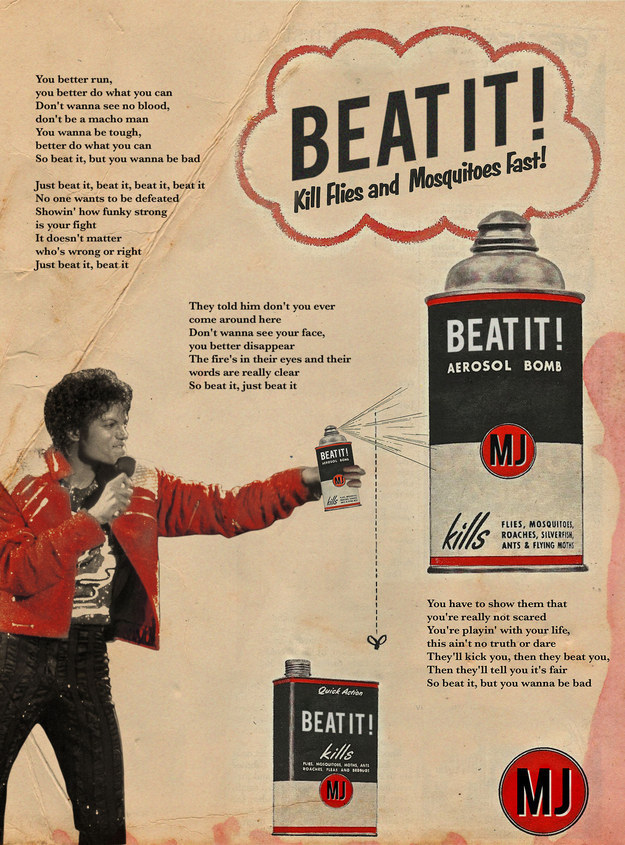 Galeria - propagandas vintage - Beat It