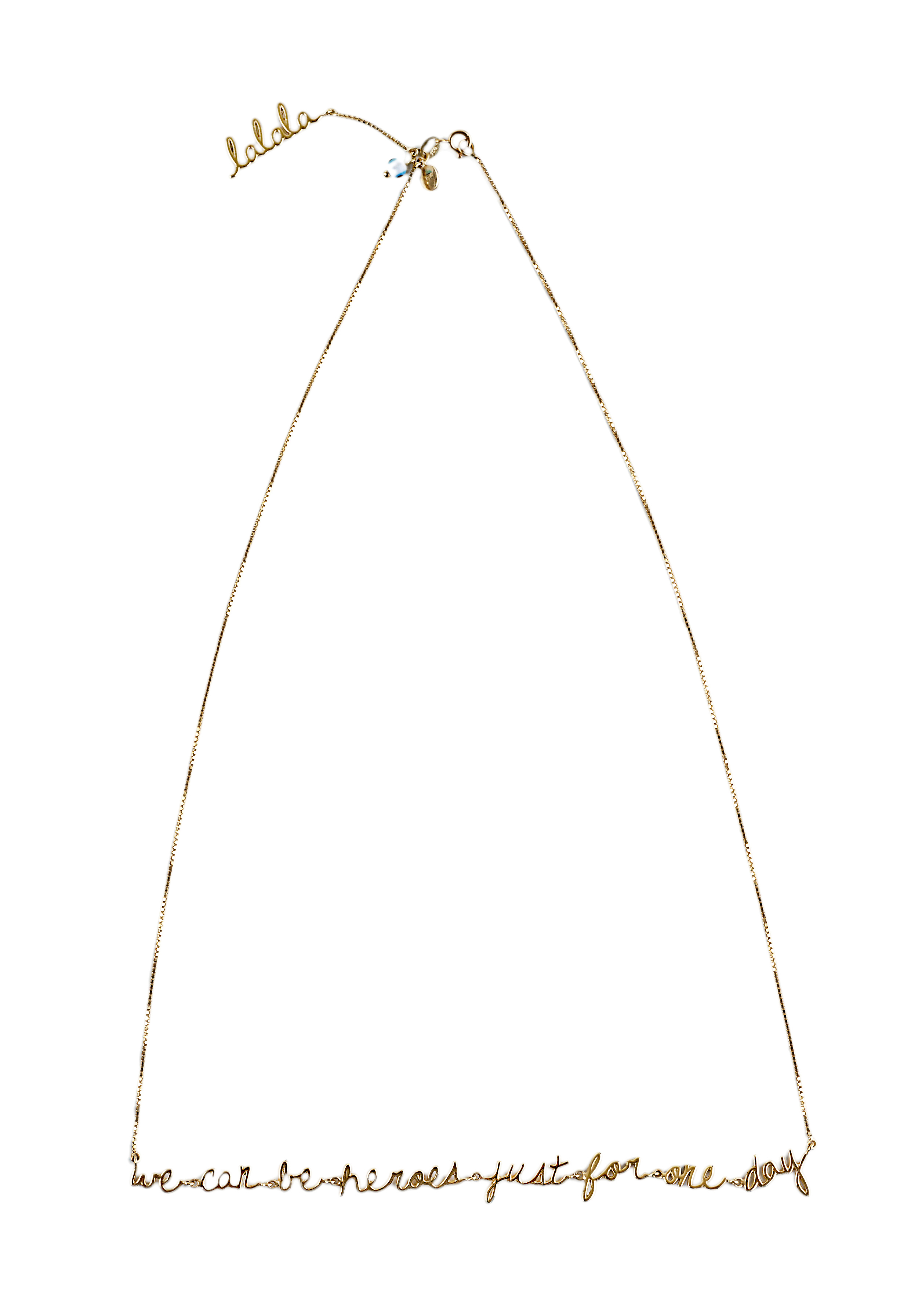 Colar com letras de músicas