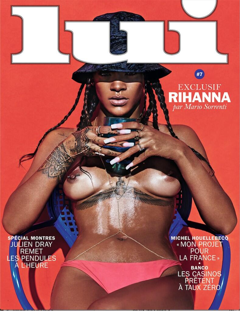 Rihanna nas páginas da revista <i>Lui</i> 3
