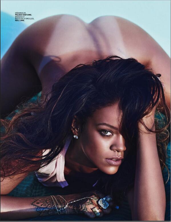 Rihanna nas páginas da revista <i>Lui</i> 7