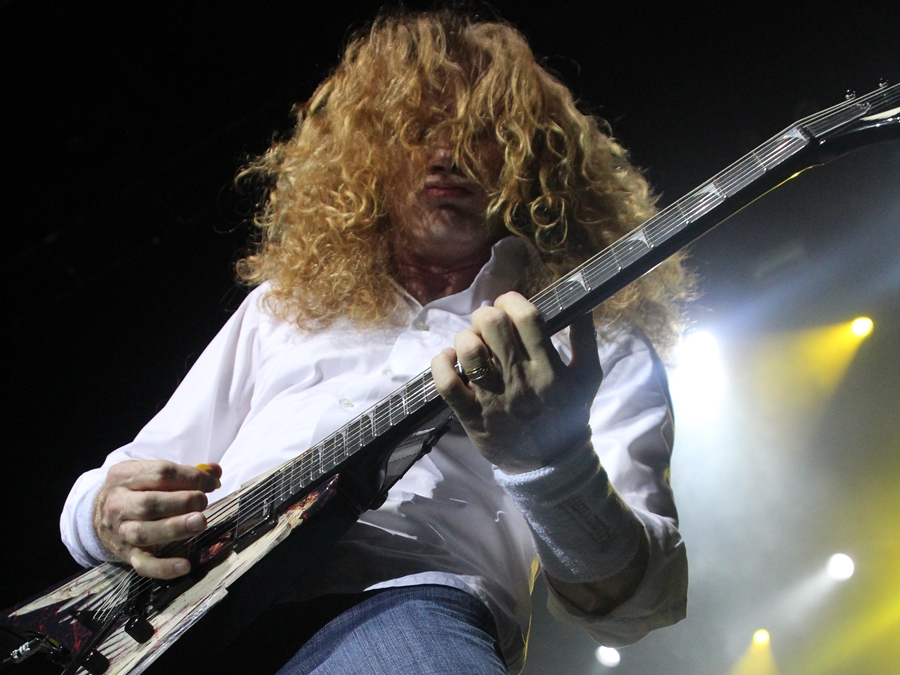 Megadeth no Espaço das Américas, no último domingo, 4