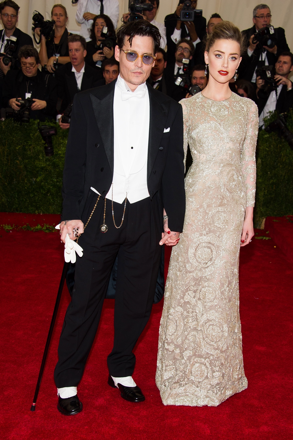 Galeria - Met Gala 2014 - Johnny Depp e Amber Heard