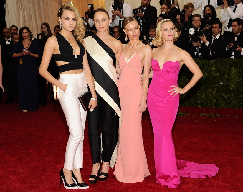 Galeria - Met Gala 2014 - Cara Delevingne, Stella McCartney, Kate Bosworth e Reese Witherspoon