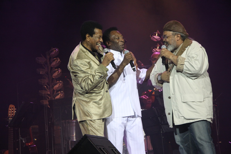 Galeria Jair Rodrigues - Jair, Jorge Aragão e Pelé