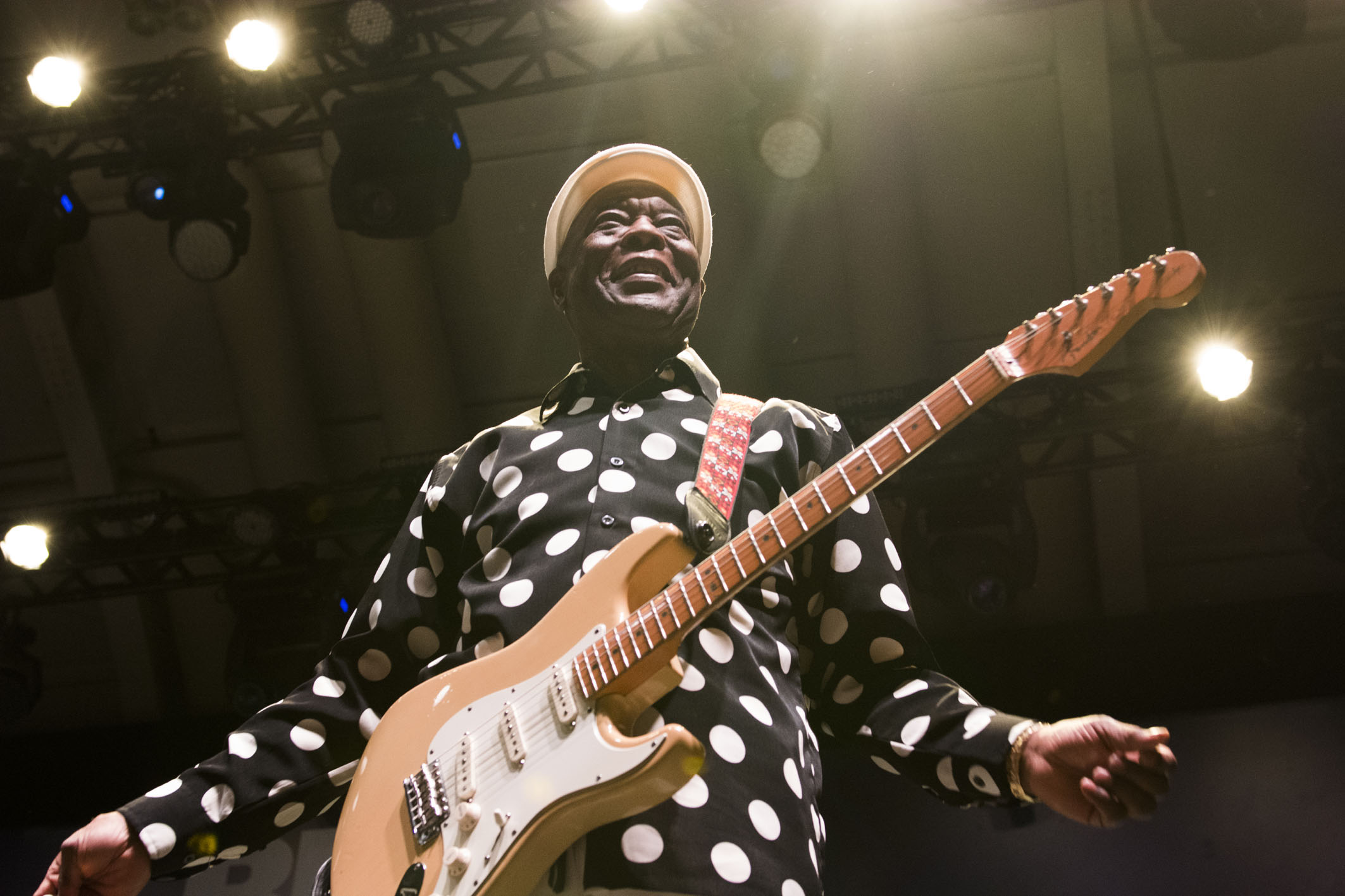Buddy Guy foi só sorrisos durante seu show